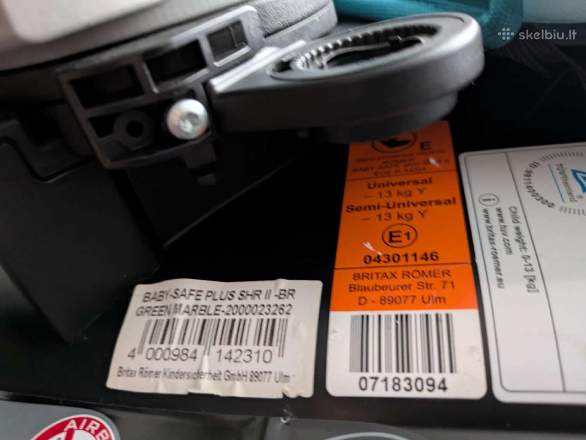 Britax Romer baby-safe plus shr II -br - nuotraukos Nr. 6