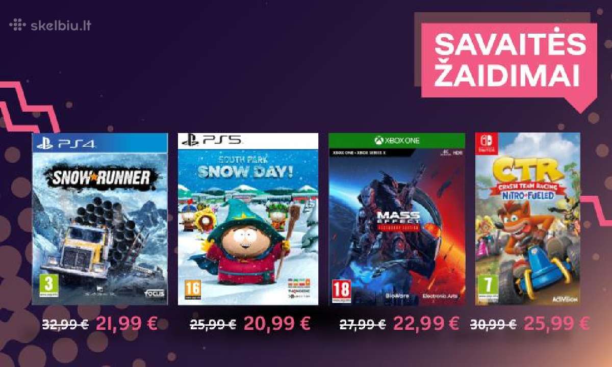 Playmeka lt ! Xbox new žaidimai Vilnius ir Lietuva