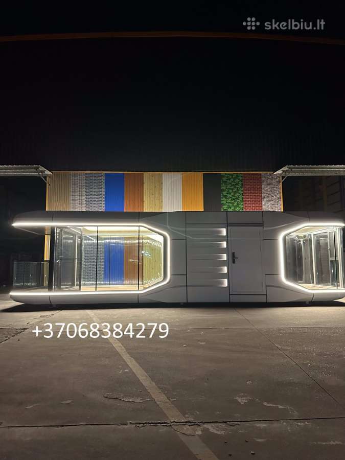Modulinis namas, kapsulinis, ofisas, 38m² - nuotraukos Nr. 24
