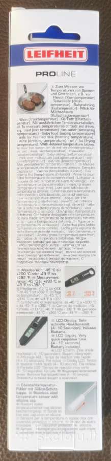 Naujas Leifheit Proline virtuvinis termometras - nuotraukos Nr. 4