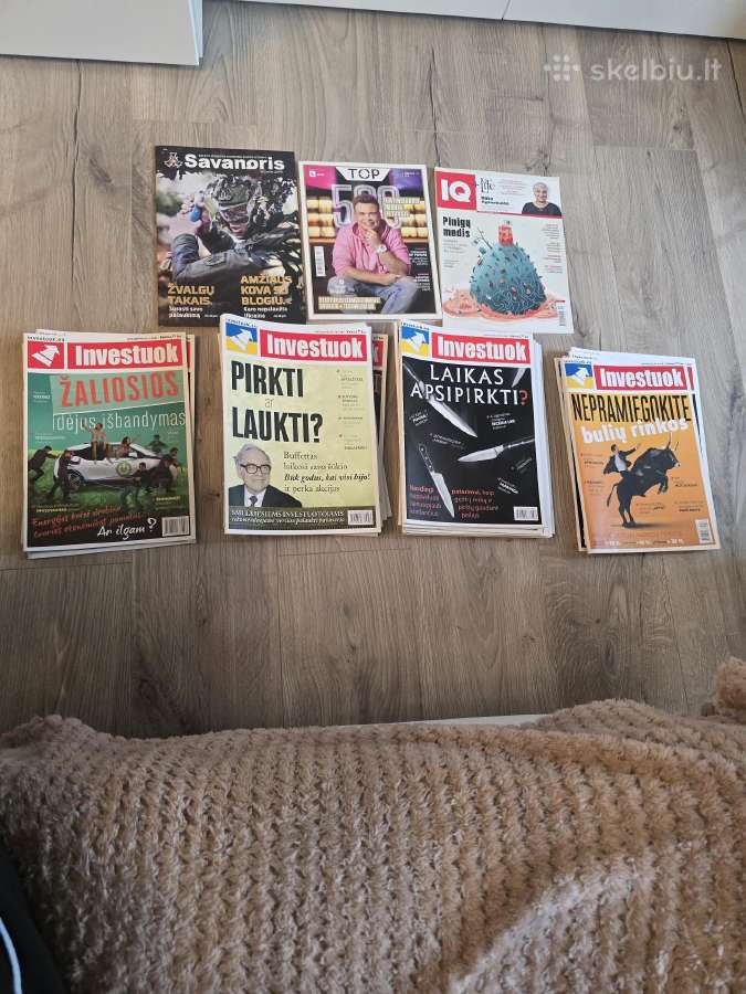 Investuok žurnalų kolekcija 2021-2024
