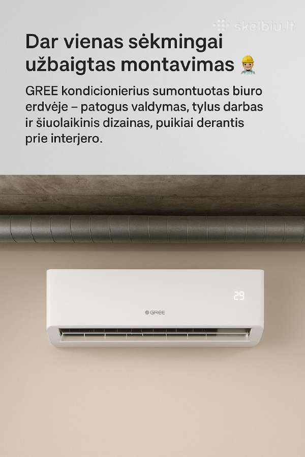 Kondicionerių pardavimas ir montavimas - Skelbiu.lt