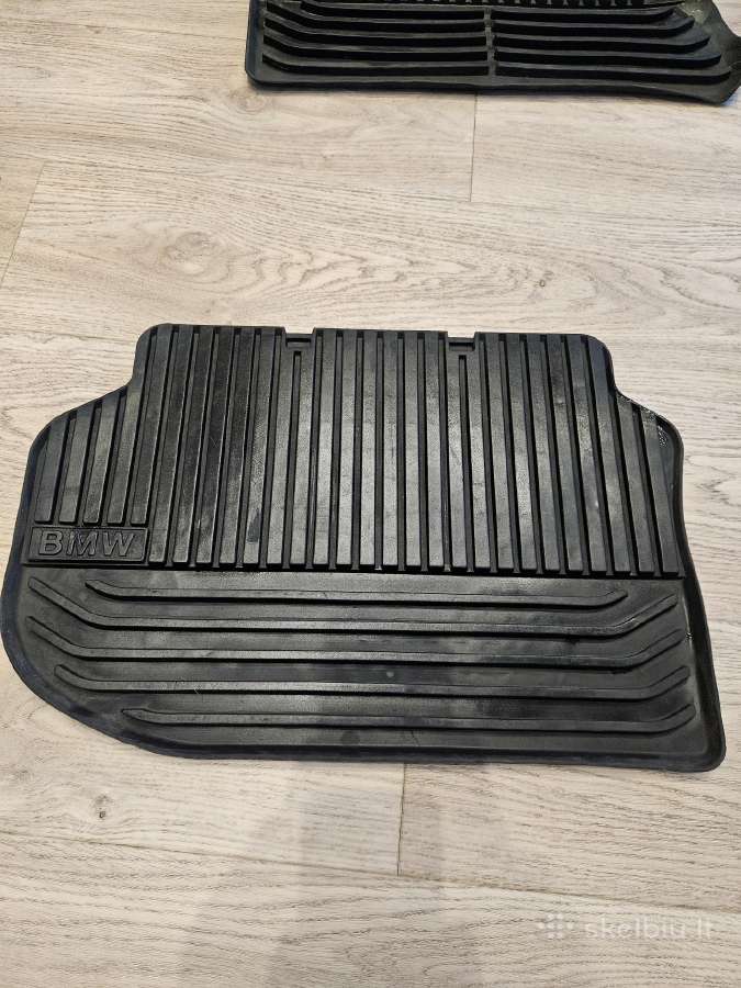 Originalūs Bmw F10 guminiai kilimėliai - nuotraukos Nr. 5