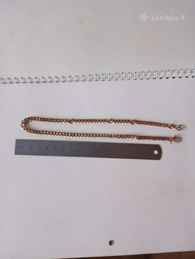 Grandinėlė,medicininis metalas 43cm