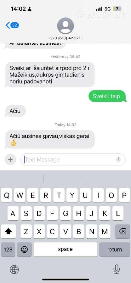 Ausinės Pro 3,pro 2,4gen, 6 men. garantija Akcija! - nuotraukos Nr. 15