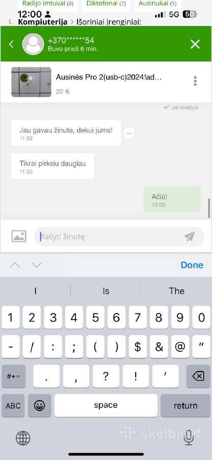 Ausinės Pro 3,pro 2,4gen, 6 men. garantija Akcija! - nuotraukos Nr. 19