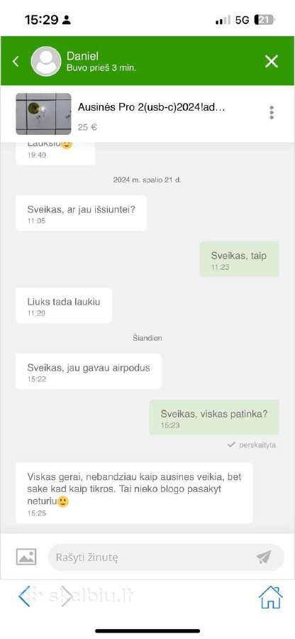 Ausinės Pro 3,pro 2,4gen, 6 men. garantija Akcija! - nuotraukos Nr. 22