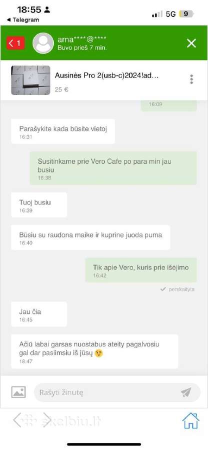 Ausinės Pro 3,pro 2,4gen, 6 men. garantija Akcija! - nuotraukos Nr. 24