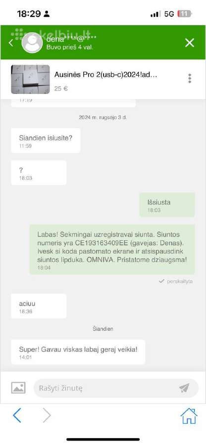 Ausinės Pro 3,pro 2,4gen, 6 men. garantija Akcija! - nuotraukos Nr. 25