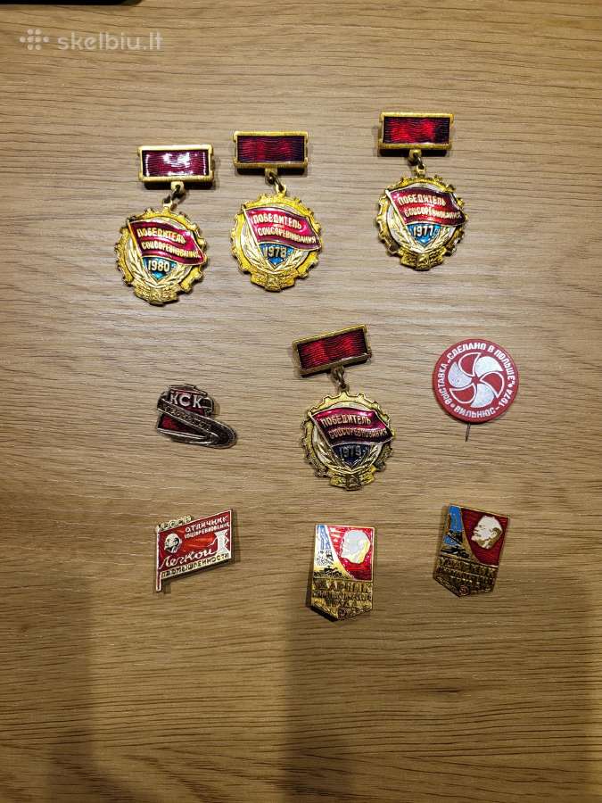 Sovietiniai ženkliukai