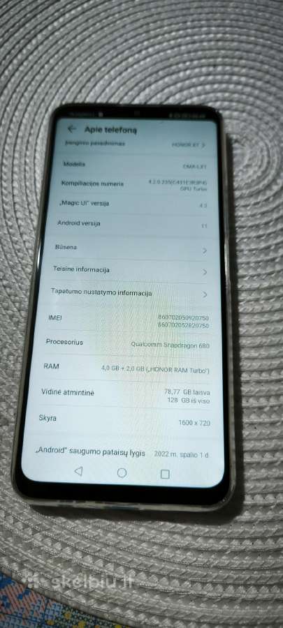 Honor x7 - nuotraukos Nr. 4
