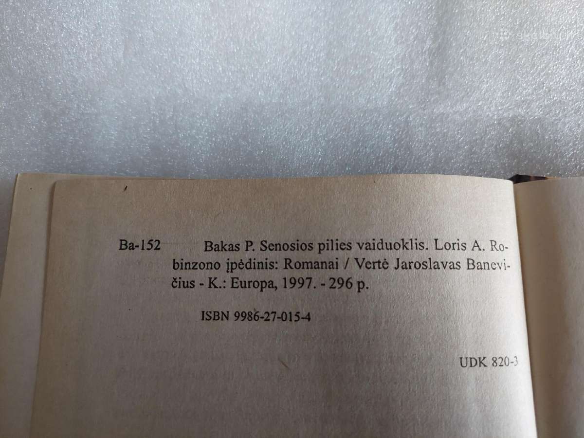 Senosios pilies vaiduoklis - nuotraukos Nr. 3