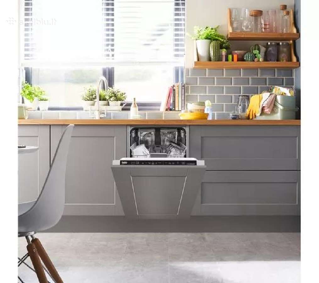 Beko Dis15020 Slimline pilnai integruota indaplove - nuotraukos Nr. 2