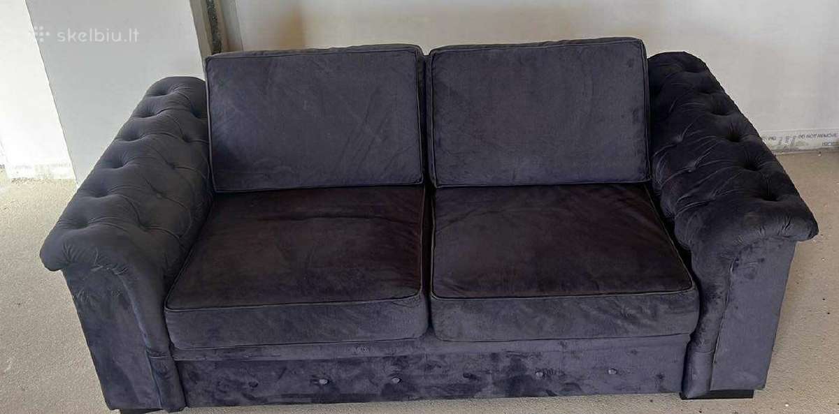 Parduodama klasikinė dvivietė sofa - nuotraukos Nr. 4