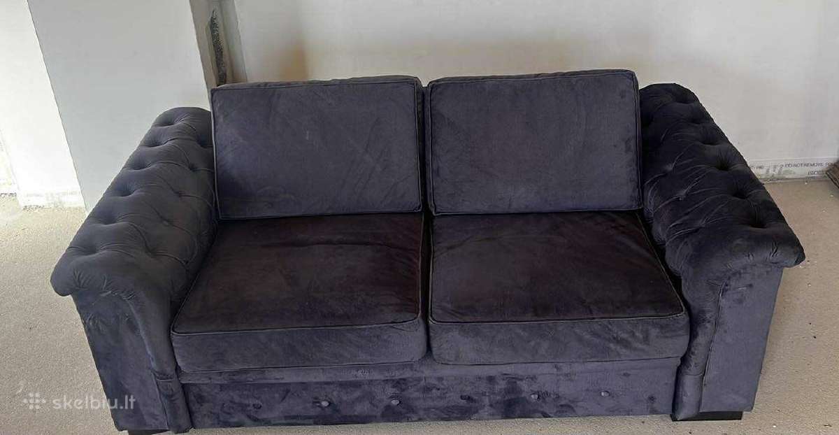 Parduodama klasikinė dvivietė sofa - nuotraukos Nr. 6
