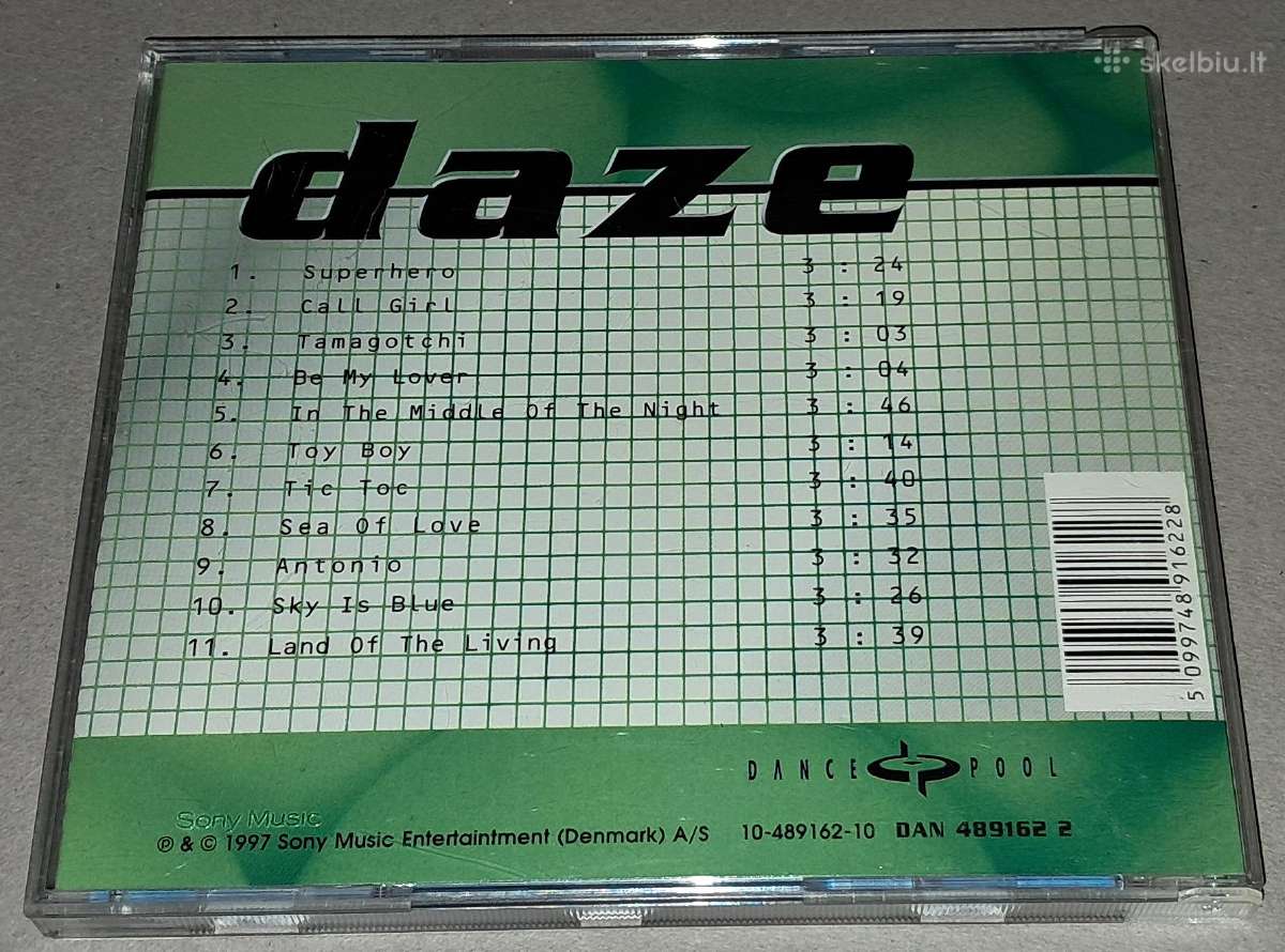 Daze – Super Heroes (Audio CD) - nuotraukos Nr. 2