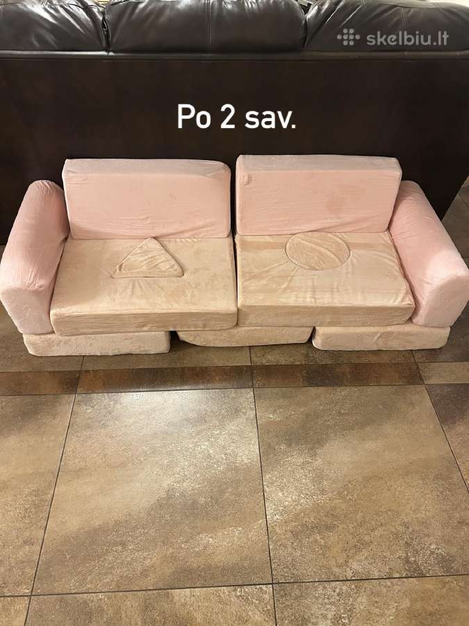 Vaikiška modulinė sofa