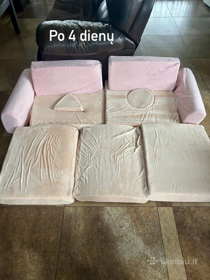 Vaikiška modulinė sofa - nuotraukos Nr. 4