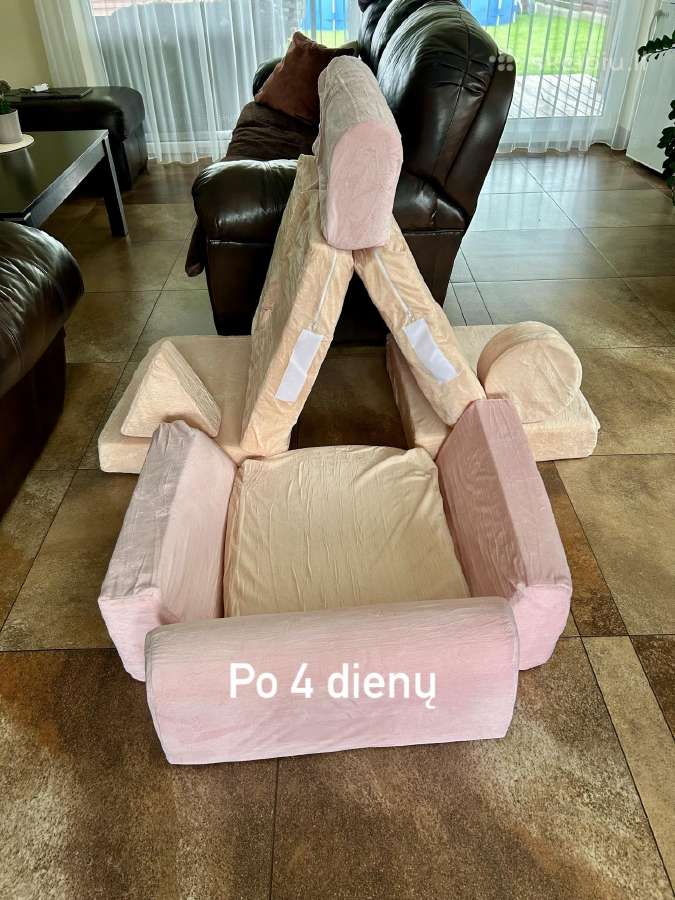 Vaikiška modulinė sofa - nuotraukos Nr. 6