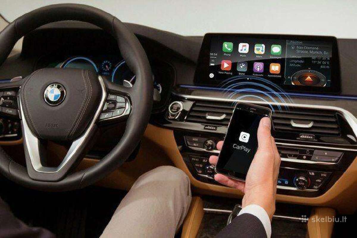 Bmw Žemėlapiai + Carplay Aktyvacija Nbt, Cic, Mgu