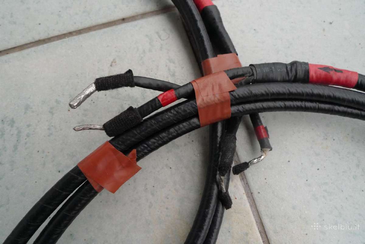 Kryptinis Kolonel.kabelis pasidabruot. 4 mm ir Rca