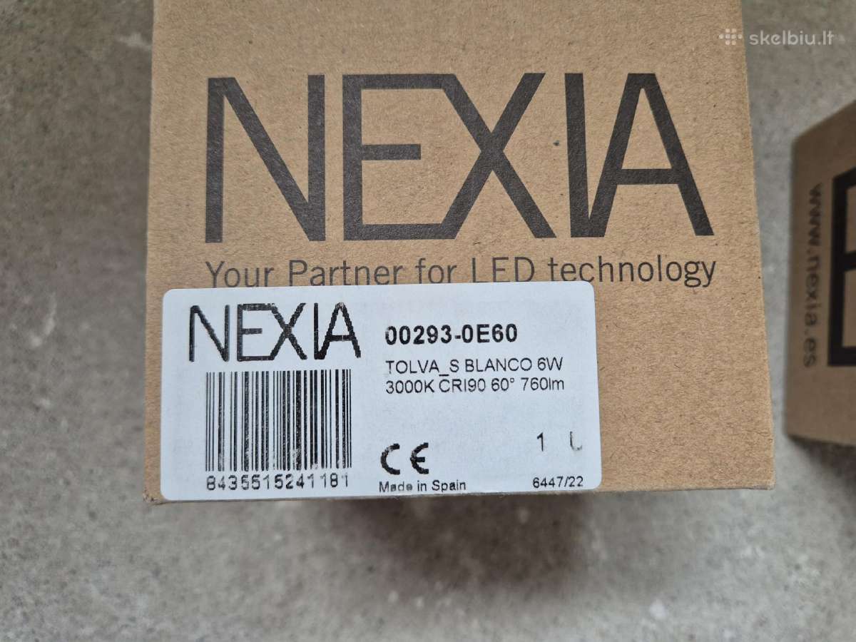 Nexia Tolva S, LED sviestuvai Ispanu gam - nuotraukos Nr. 2