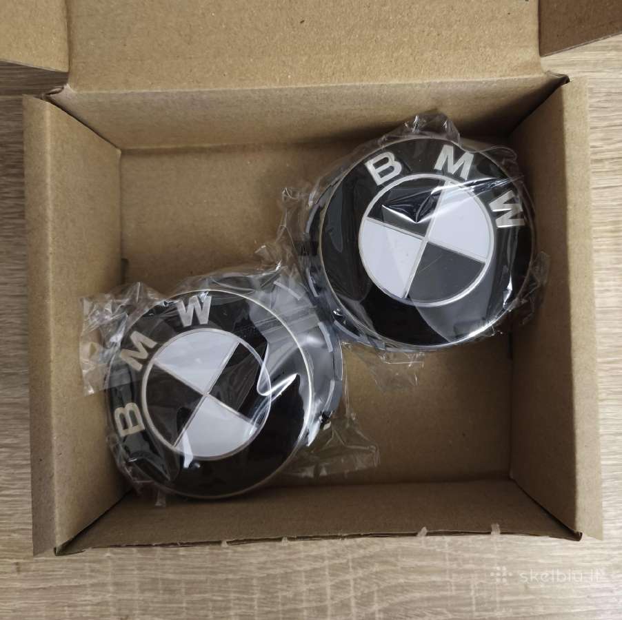 Bmw Ratlankių dangteliai 68mm, 56mm. - nuotraukos Nr. 3