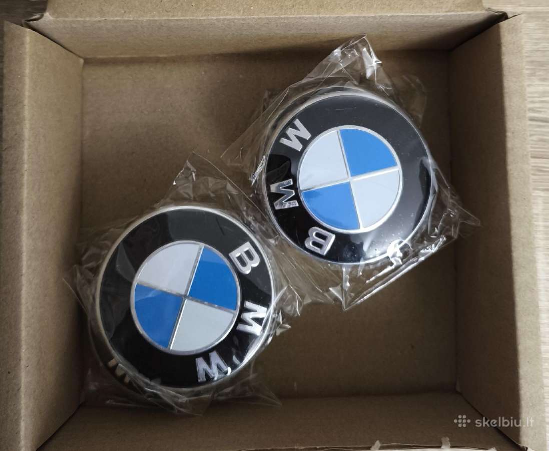 Bmw Ratlankių dangteliai 68mm, 56mm. - nuotraukos Nr. 4