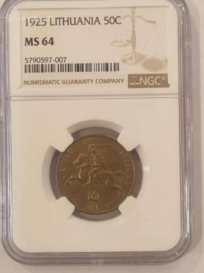1925 50 centu