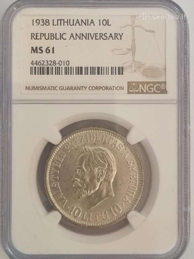 1938 10 Litu