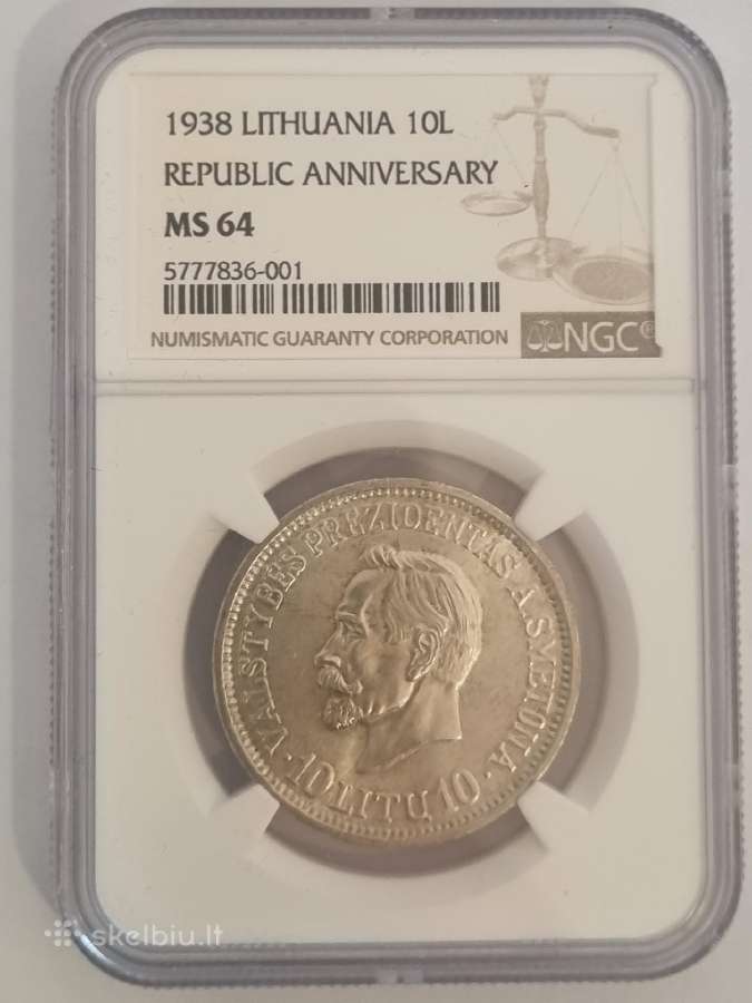 1938 10 Litu