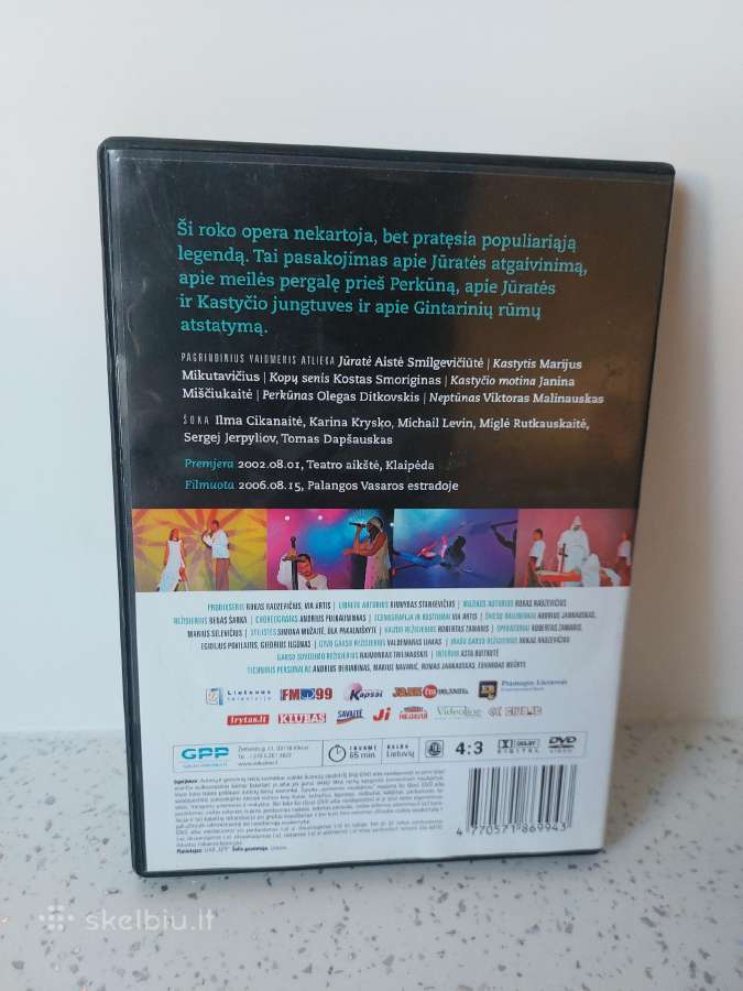 Roko opera Jūratė ir Kastytis dvd - nuotraukos Nr. 3