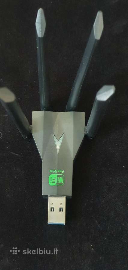 Mažai naudotas galingas Usb WiFi Adapteris - nuotraukos Nr. 3