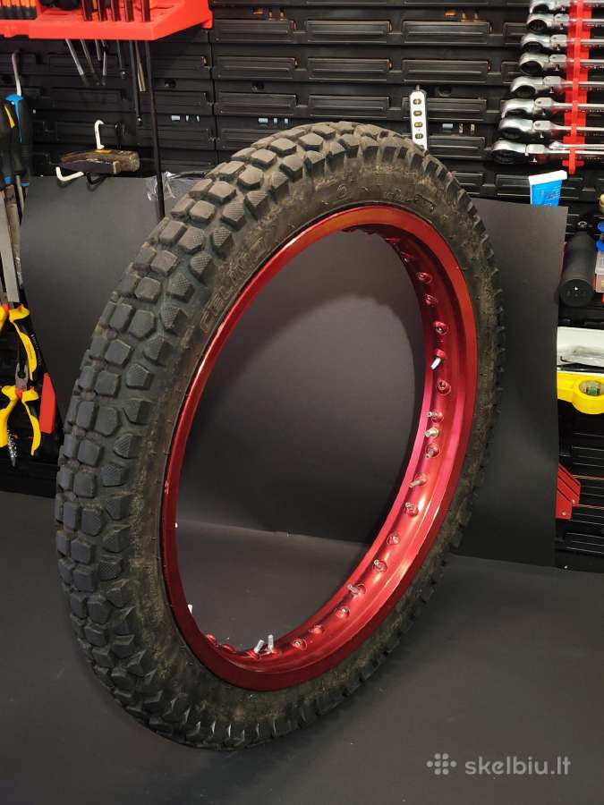 Enduro ratai, padangos