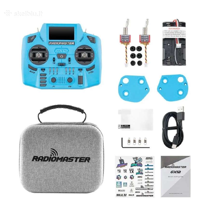 Radiomaster Gx12 Crush Radio Controller Elrs - nuotraukos Nr. 12