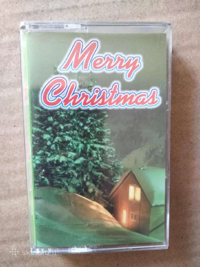 Merry Christmas audio kasete 1 vnt. 5 eur.