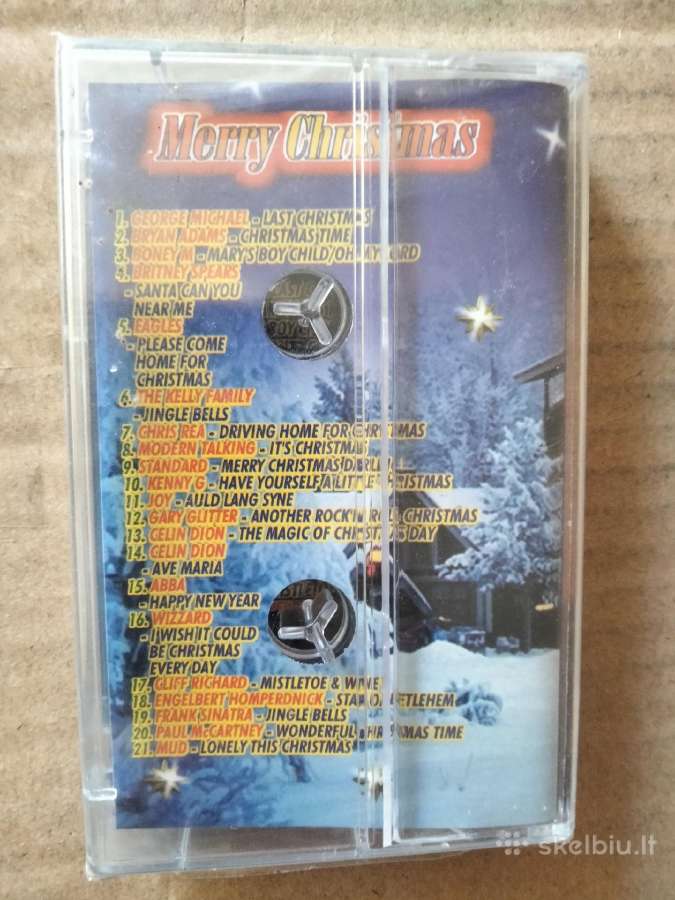 Merry Christmas audio kasete 1 vnt. 5 eur. - nuotraukos Nr. 5