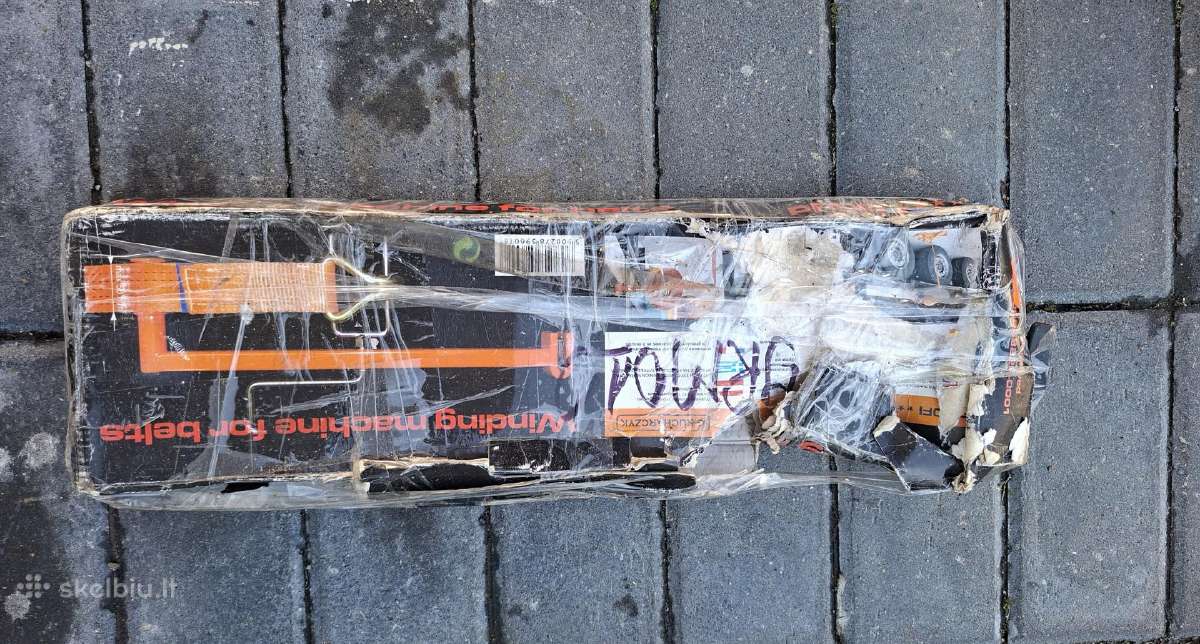 Sunkvežimo diržu suviniojimo įrenginys