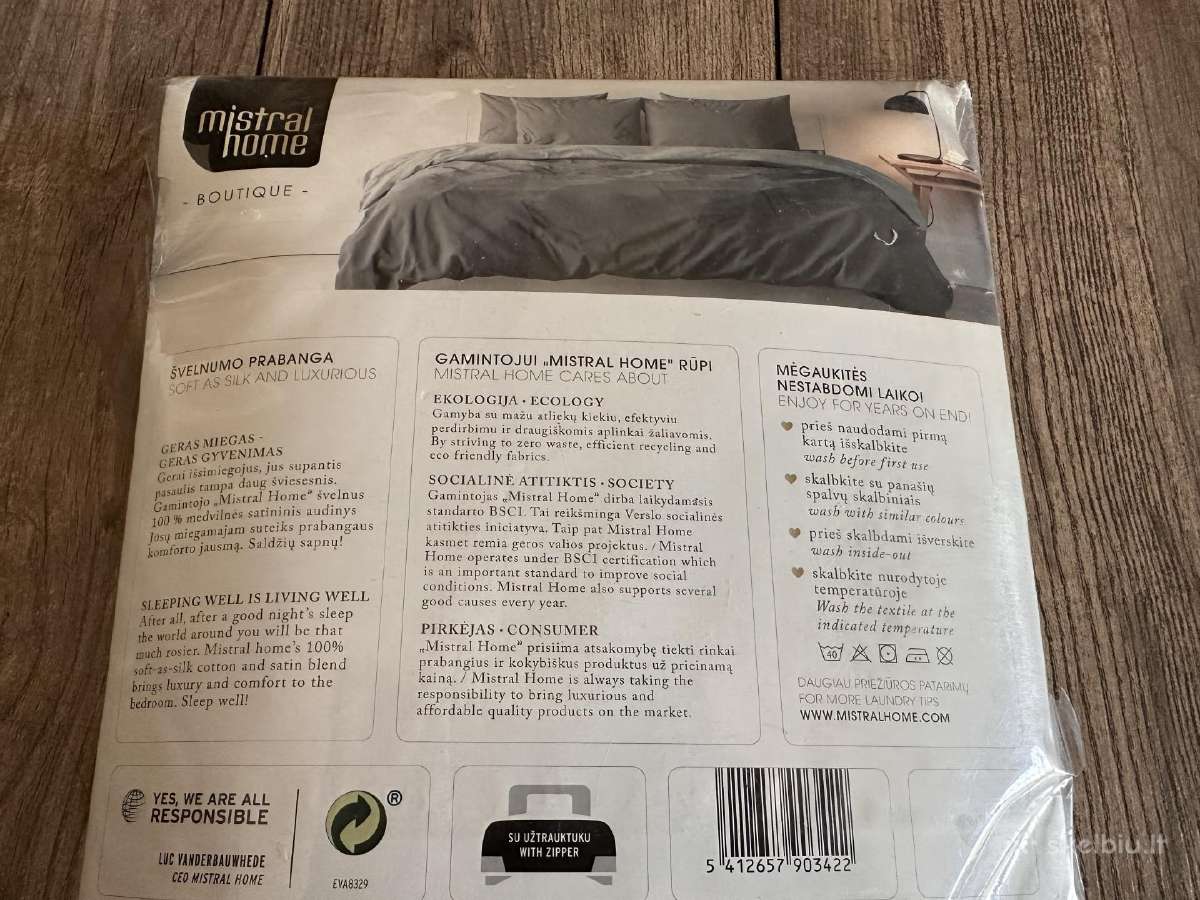 Mistral Home satino patalynės komplektas - nuotraukos Nr. 10