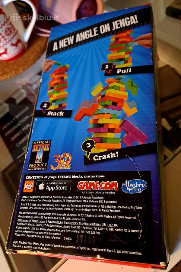 Jenga Tetris stalo žaidimas - nuotraukos Nr. 2