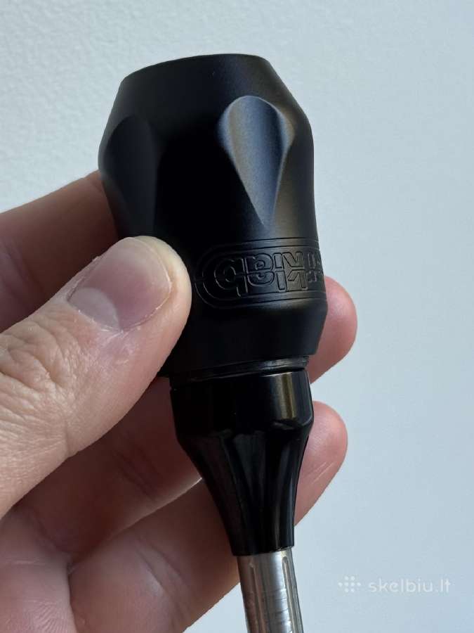 Darklab Click Ergo Black grip tattoo meistrams - nuotraukos Nr. 5