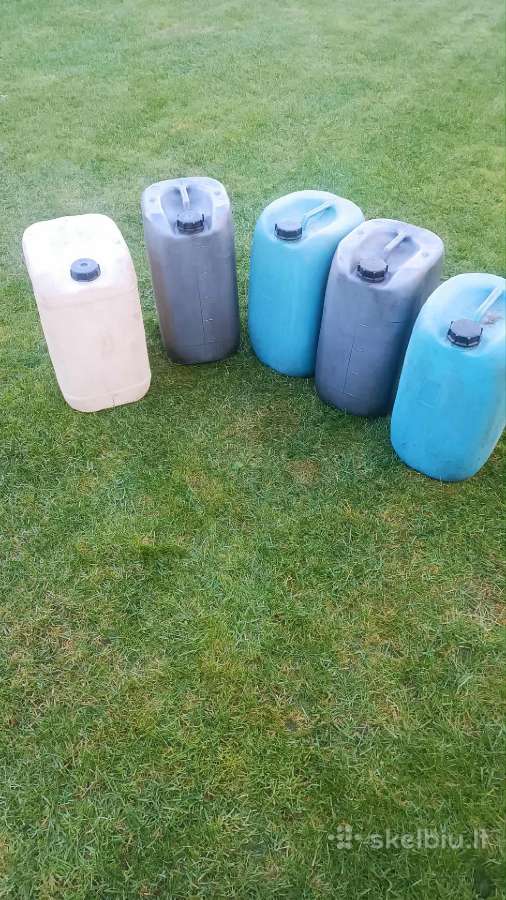 Plastmasinės talpos