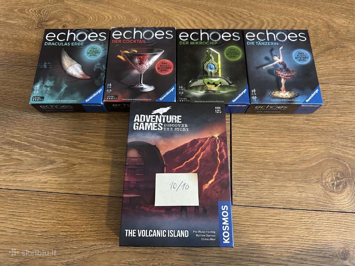 Stalo žaidimai Echoes ir Adventure Games - nuotraukos Nr. 4