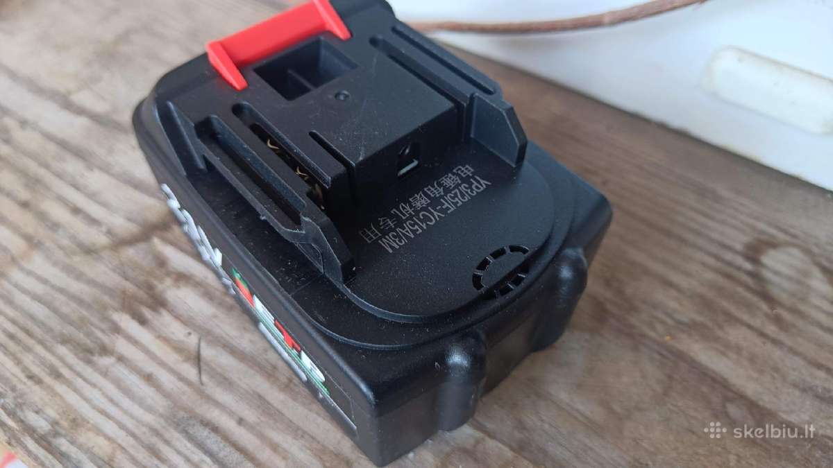 Makita 18v 21v irankių akumuliatorius, pakrovejas - nuotraukos Nr. 3