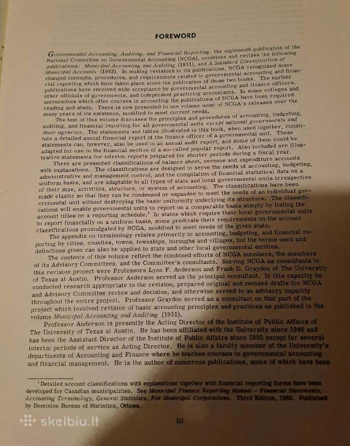 Knyga „Governmental Accounting, Auditing. - nuotraukos Nr. 3