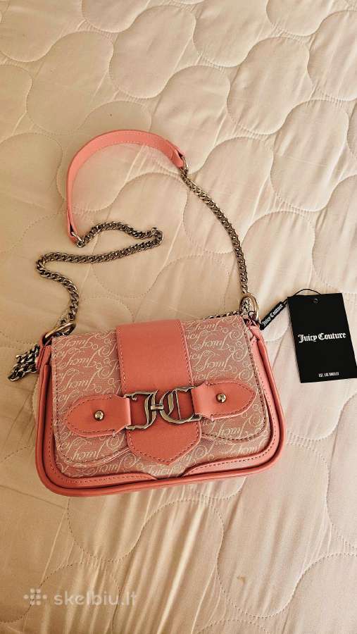 Rožinė, moteriška rankinė "Juicy Couture"