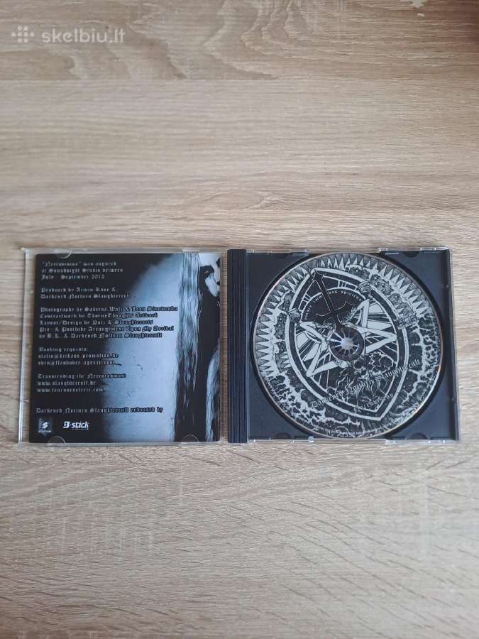 Darkened Nocturn Slaughtercult CD Necrovision - nuotraukos Nr. 3