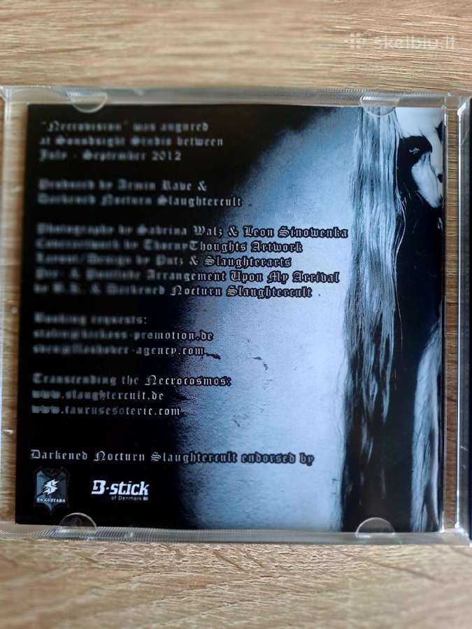 Darkened Nocturn Slaughtercult CD Necrovision - nuotraukos Nr. 5