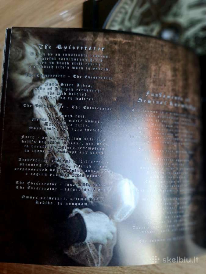 Darkened Nocturn Slaughtercult CD Necrovision - nuotraukos Nr. 12