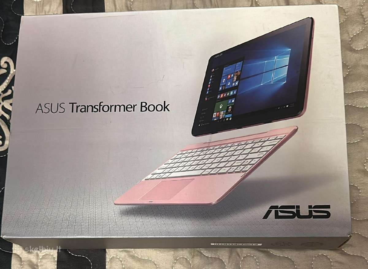 Asus Transformer Book planšetinis su klaviatūra.